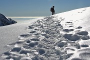 55 La neve splende al sole con  riverbero abbagliante!